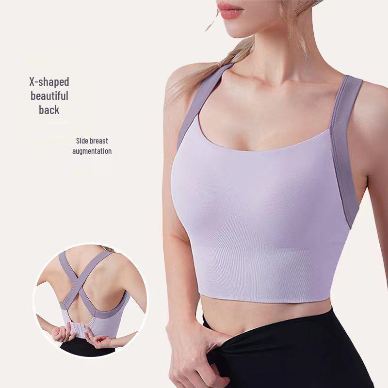 Women's Shockproof High-Intensity Sports Bra - Supportive Yoga & Running Vest
