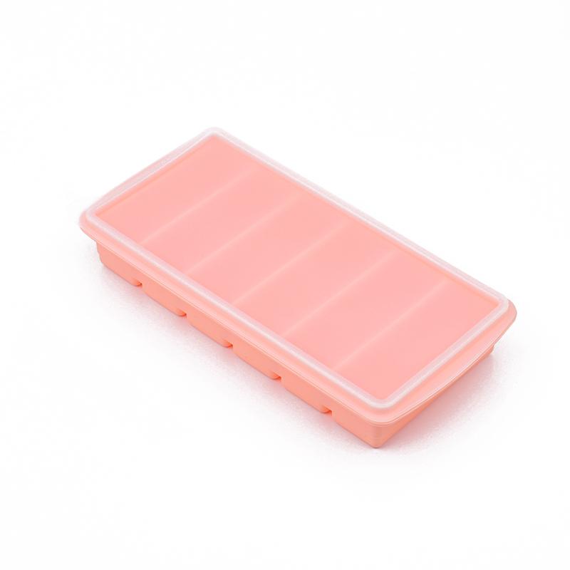 6 Grids Long Ice Cube Tray Mold Kitchen Reusable Silicone Ice Cube Mold Bpa Free Ice Maker Food Grade Silicone Ice Cubes Mould