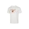 T Shirts Men's Ecru Crew Neck Moderate Straight Fit FB7400-133