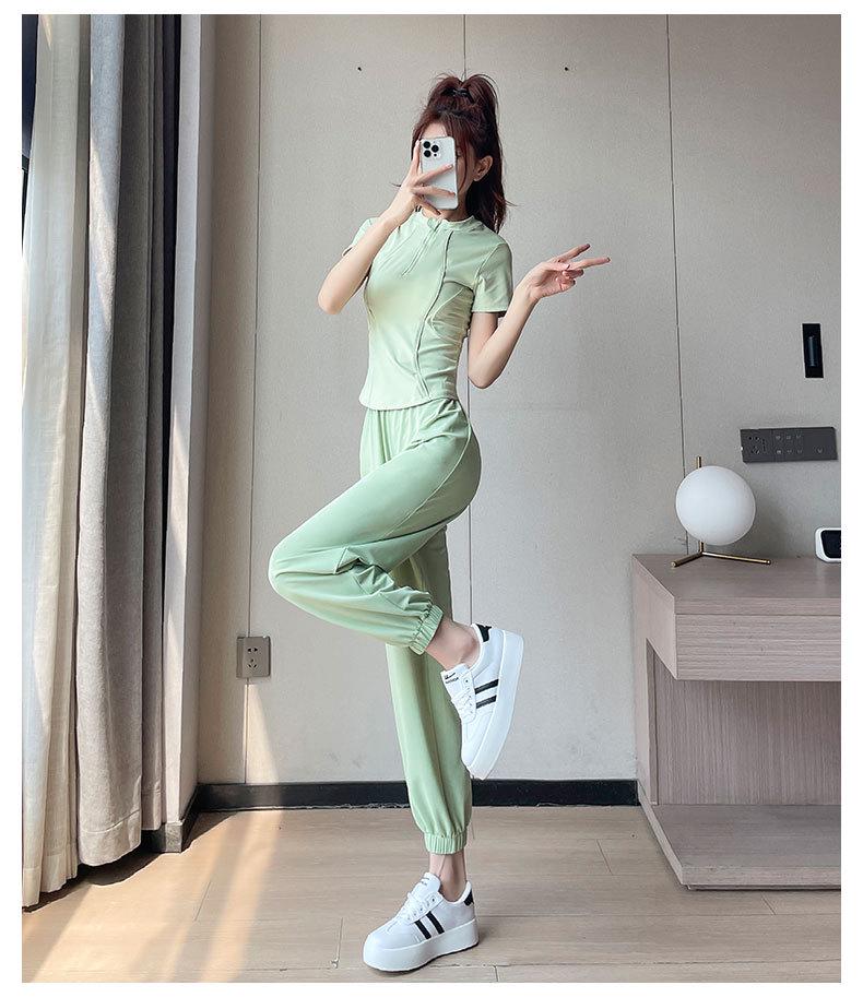 Women's Quick-Dry Summer Activewear: Stylish Running, Yoga, and Hiking Outfit (2025)