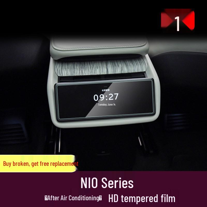 Nio ET5/ET7/ES7/ES8/ES6/EC6 Central Screen Tempered Film Modification