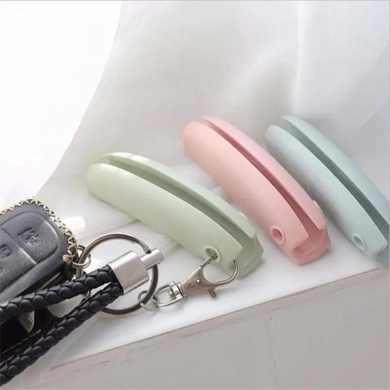 Colored Plastic Comfortable Portable Silicone Mention for Shopping Bag Protect Hands Trip Grocery Bag Holder Clip Handle Carrier