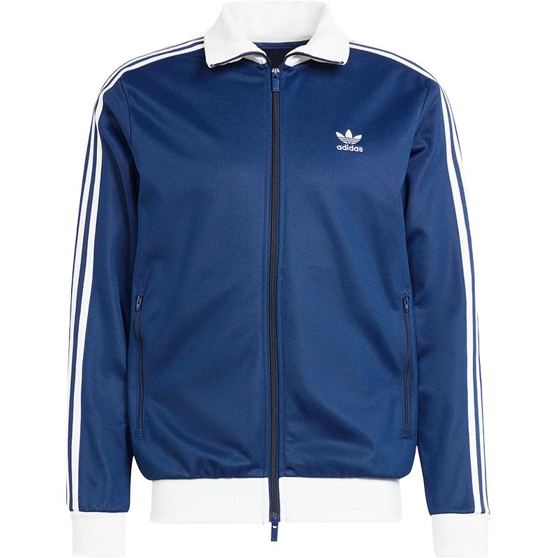 Adidas genuine clover men's retro stand up collar sports slim fit jacket IP0418