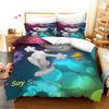 NEW Anime S-Snoopy Bedding Set Cartoon Children Bedroom Quilt Cover Boy Girl Bedclothes Single Double King for Teens Best Gifts