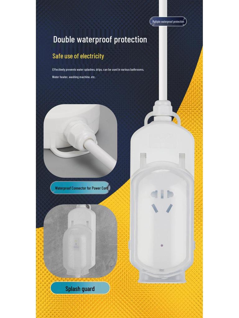 Smart Electric Toilet Lid with Water Heater & Leakage Protection