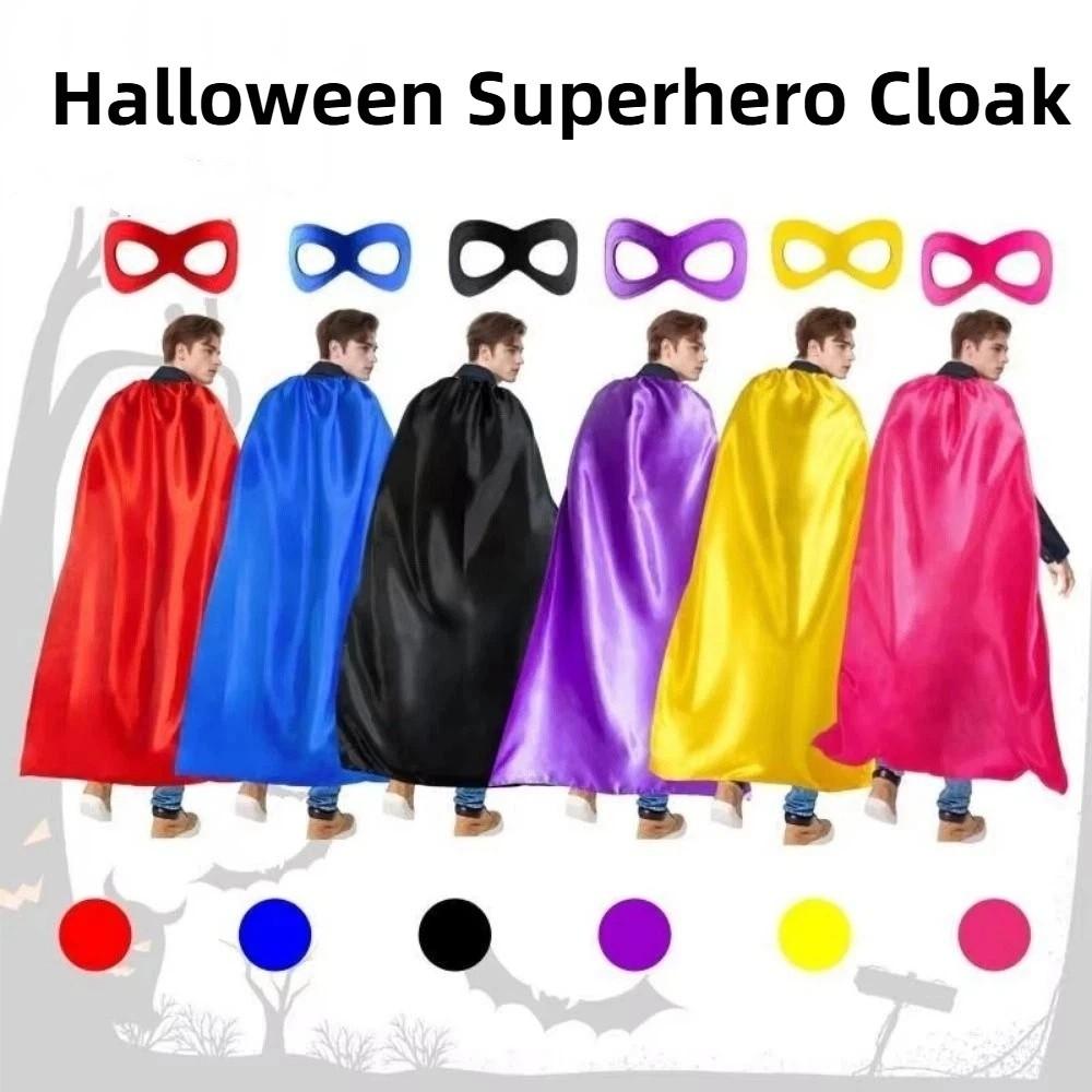 2 Stuks/Set Cosplay Kostuum Halloween Superhelden Cape Halloween Cape Kostuum Set Maskerade Dans