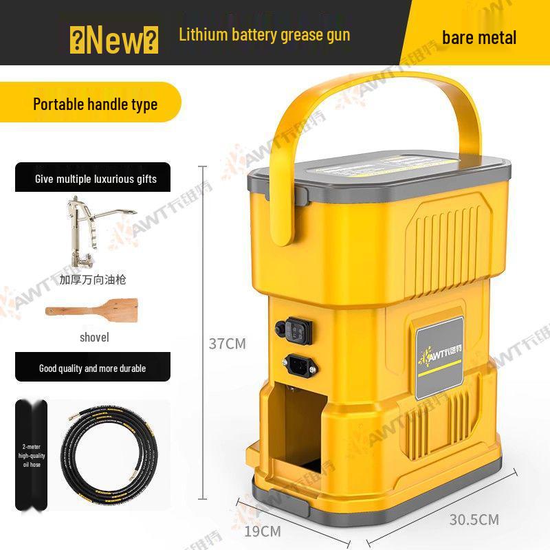 Kavite 24V Rechargeable Lithium Electric Grease Gun for Excavators - High Pressure Automatic Tool