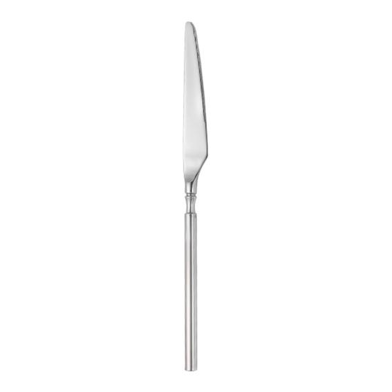 Western Food Tableware 304 Stainless Steel Slim Waist Handle Knife Fork Spoon Mirror Polished Dishwasher Safe Flatware