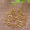 20pcs 4mm 4 Colors Mini Ultra-small  Bags Accessories Tri-glide Buckle Belt Buttons Diy Dolls Buckles
