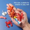 12pcs Plastic Sea Life Animals Model Starfish Simulated Fish Tank Decorations  Kids Birthday Gift
