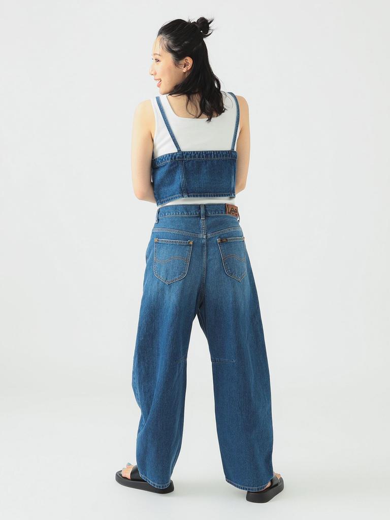 B:MING LIFE STORE by BEAMS Bustier en jean Lee, Femme, Taille M (Utilisé)