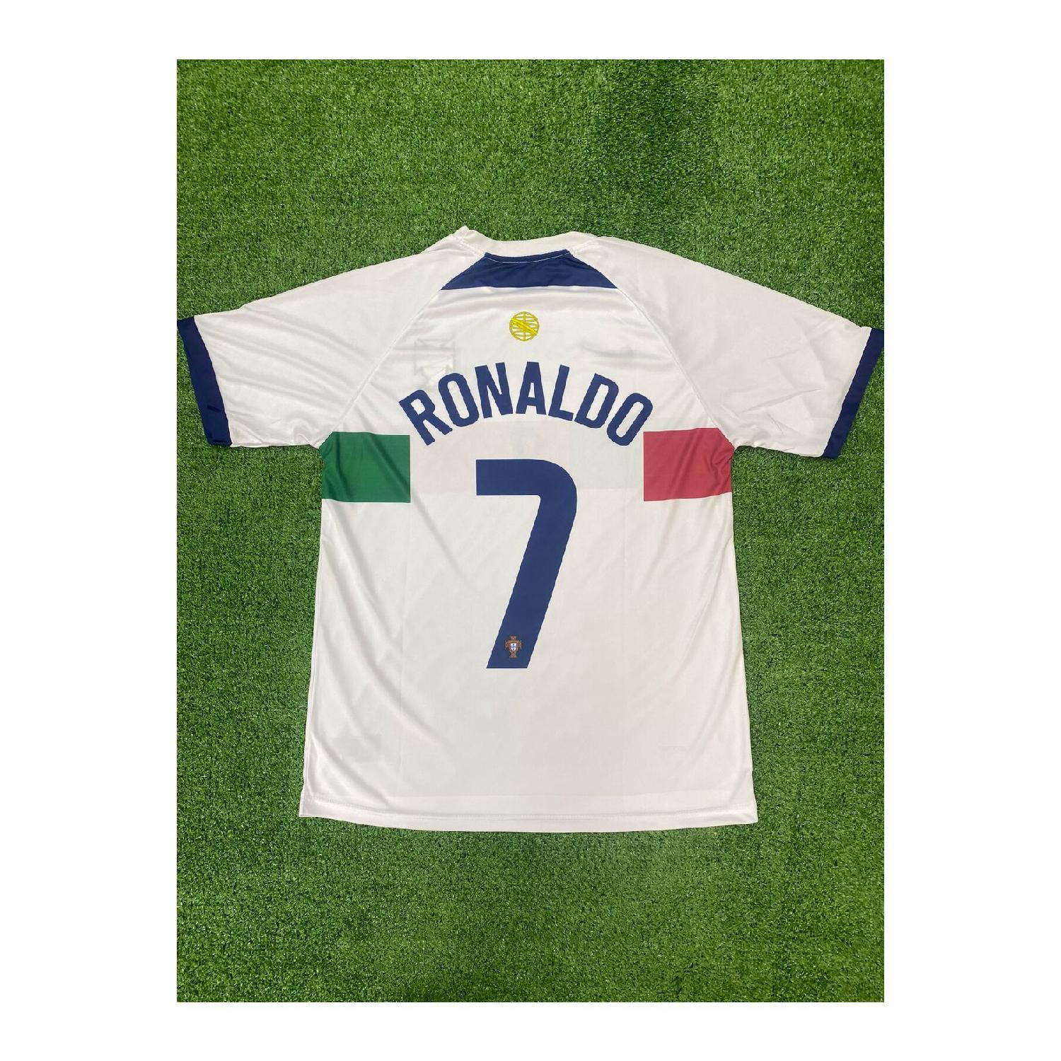 

Специальный дизайн Cr7 Legend Ronaldo, белая майка Astroturf Cr7 Португалии 2023/24 нового сезона