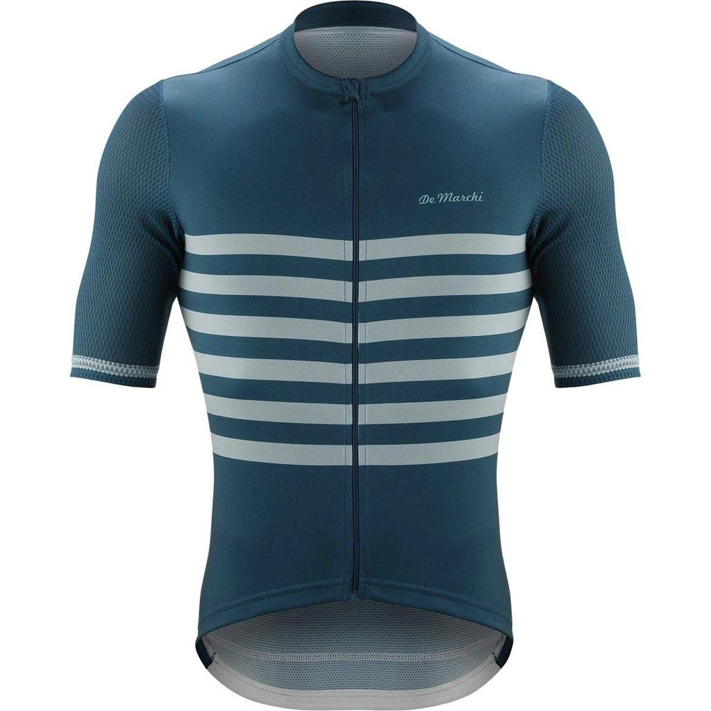 De Marchi Veloce Jersey SS19 Size Classic Italian Road SSMC014 Navy, L, Bike,