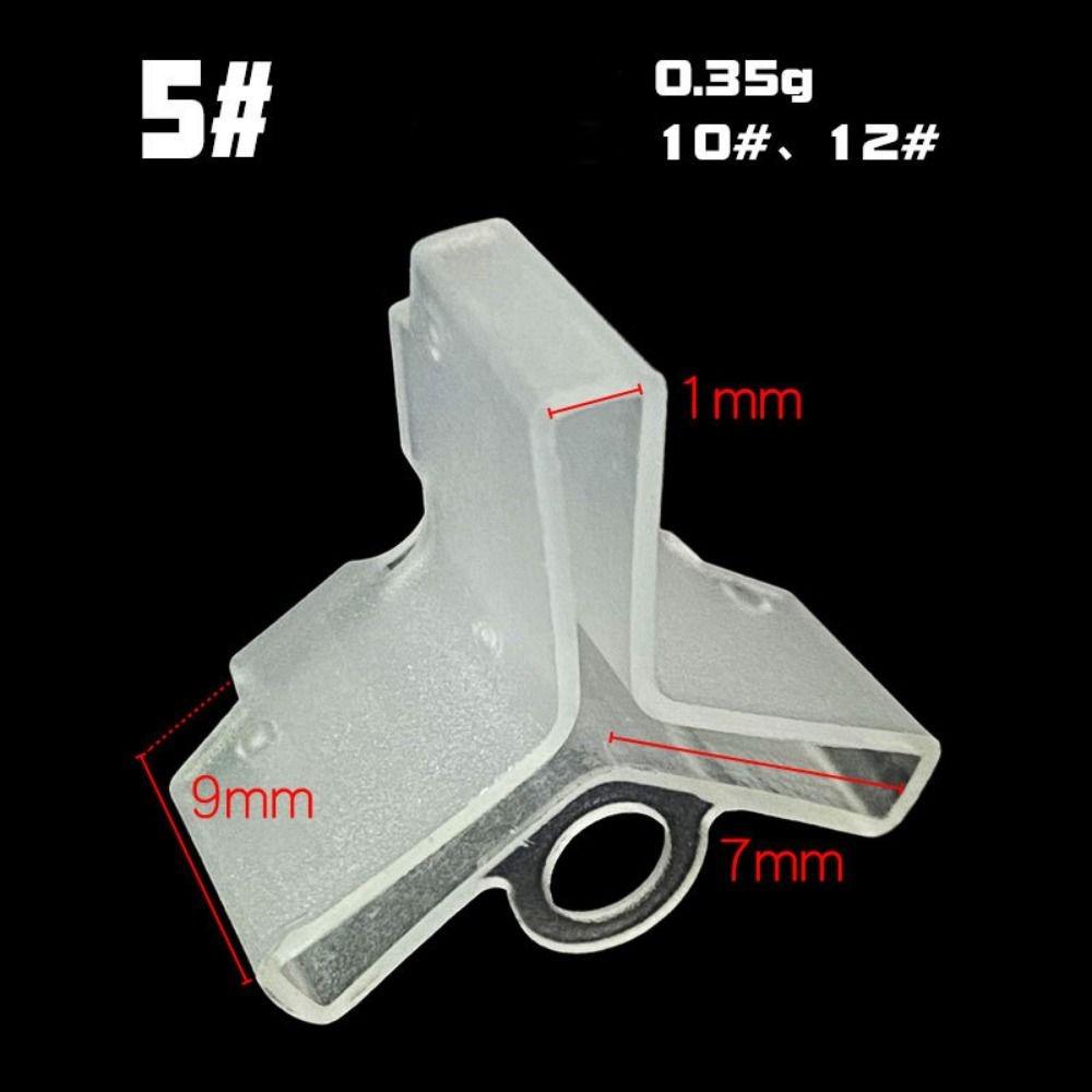 50 ks Ochranné krytky na trojháčky Krytky na trojháčky Rybaření Bezpečnostní krytky Bezpečnostní Out Rybaření