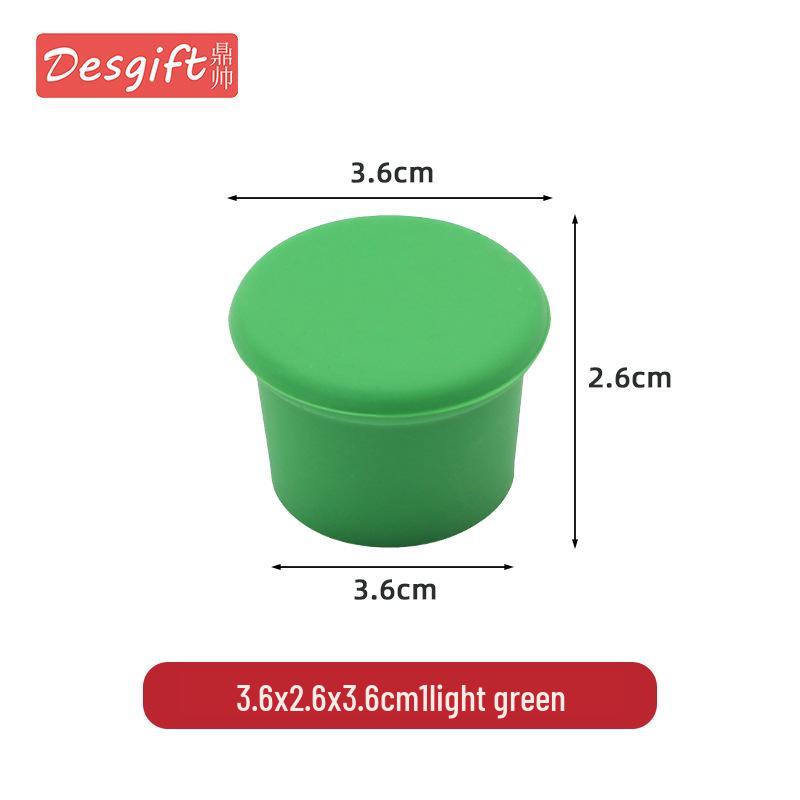 FDA Food-Grade Multi-Color Silicone Wine Bottle Stopper: Leak-Proof Fresh-Keeping Cover for Red Wine.