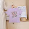Boys' And Girls' Casual Short-sleeved T-shirts For Summer, Cute Horse-themed Children's T-shirts