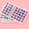 ZSY  Round Circle Fancy Stones K9 Point Back Rhinestone Loose Beads Crystals Stone for DIY Crafts