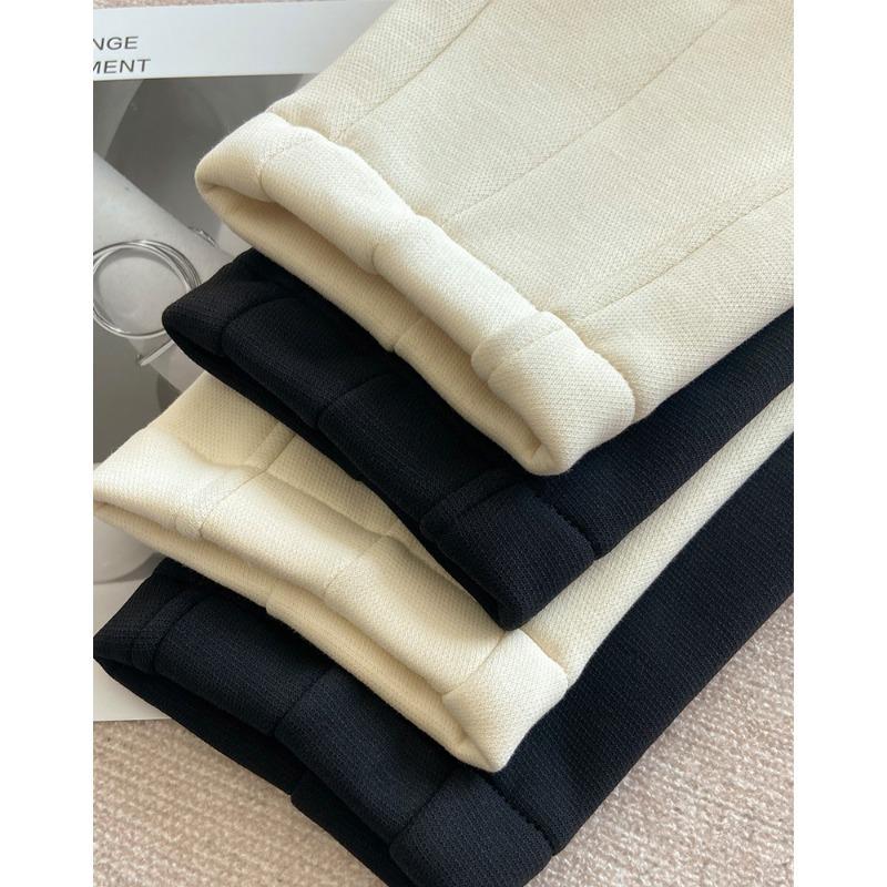 Fashion Autumn Winter Fleece Thickened Casual Sweatpants Women's Cotton Pants Loose Harlan Pants Soft Warm Pencil Pants Trousers 1897