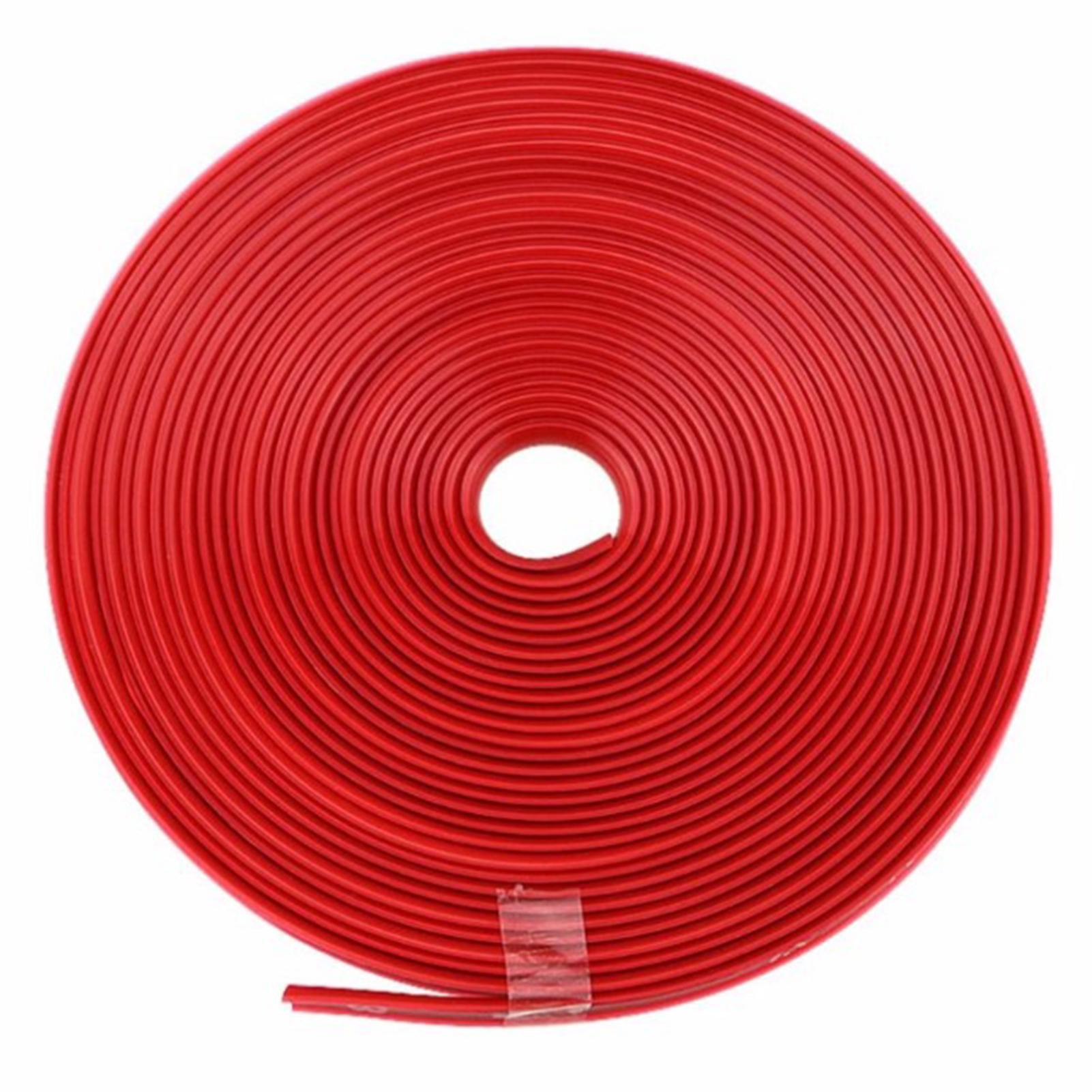 

Накладка на колесо автомобиля, длина 8 метров, красная, простая, защитные полосы на колесо автомобиля для автомобиля