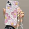 Oil Painting Flowers iPhone Case for 11/12/13/14 Pro & 17 Pro Max