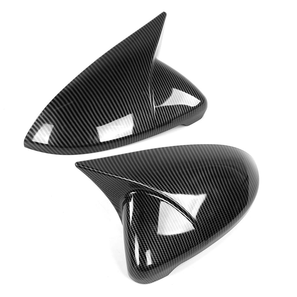 Pair of Rear Side Mirror Cover   Housing   Fit for MK7 MK7.5 R 20132020(Gloss Black )