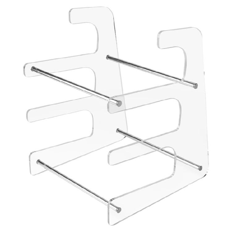 Acrylic Keyboard Stand 3 Tiers Keyboards Storage Rack Desktop Organizer for Home 1 чистый 2190₽