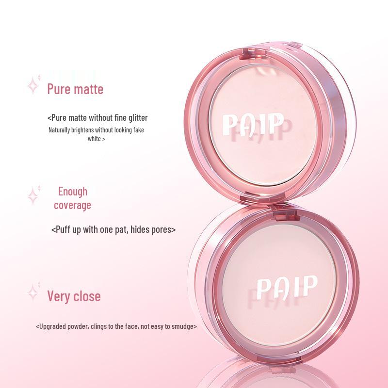 PAIP Double-Layer Contour Highlighter: Natural Matte Finish, Fine Adherence, Non-Caking, 3D Glow