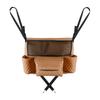 Car Seat Purse Handbag Holder Leather Pocket for Document Phone Storage Barrier of Backseat Kids Pet Fits Most Vehicles