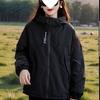 Women's European-Style Casual Hooded Windbreaker Baseball Jacket – Autumn Fashion Sports Coat