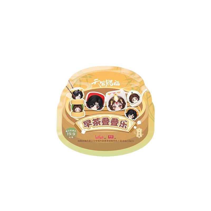 Latest Heaven Official S Blessing  Breakfast Series Cute Figurine Model Animation Collection Household Decoration Surprise Gifts