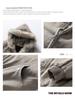 Unisex Thick Plush Vulture Hooded Cotton Winter Jacket