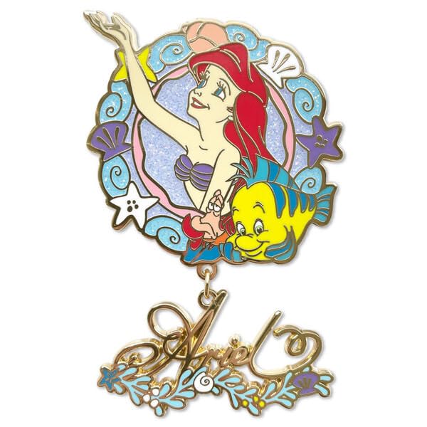

Marimo Craft Disney Collection Pin Badge Ariel x H8cm W5.2 MDMIX-122