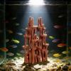 Concealed Room Mountain View Stone Betta Hideout Cave Fish Tank Decoration Aquarium Hideouts Shelter Simulation Stone Ornament