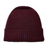 Ralph Lauren Mens Embroidered Logo Merino Wool Winter Beanie