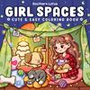 Stress Relief Coloring Book Girl Moments Paperback Montessori Drawing Toy  for Adults And Teens