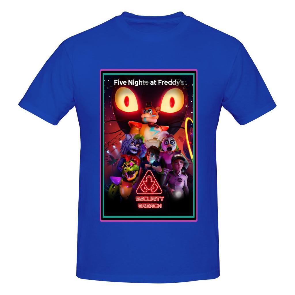 Funny FNAF Halloween Movie Unisexs Tshirt Printed Tops are loose and slim fit Womens Tshirts