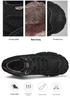 Men's Winter Cowhide Martin Boots with Thick Soles and Plus Velvet Lining for Snow and Outdoor Mountaineering