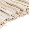 100Pcs/Set Bamboo Cocktail Forks Bbq Fruit Pick Beige 9Cm Stick Skewers