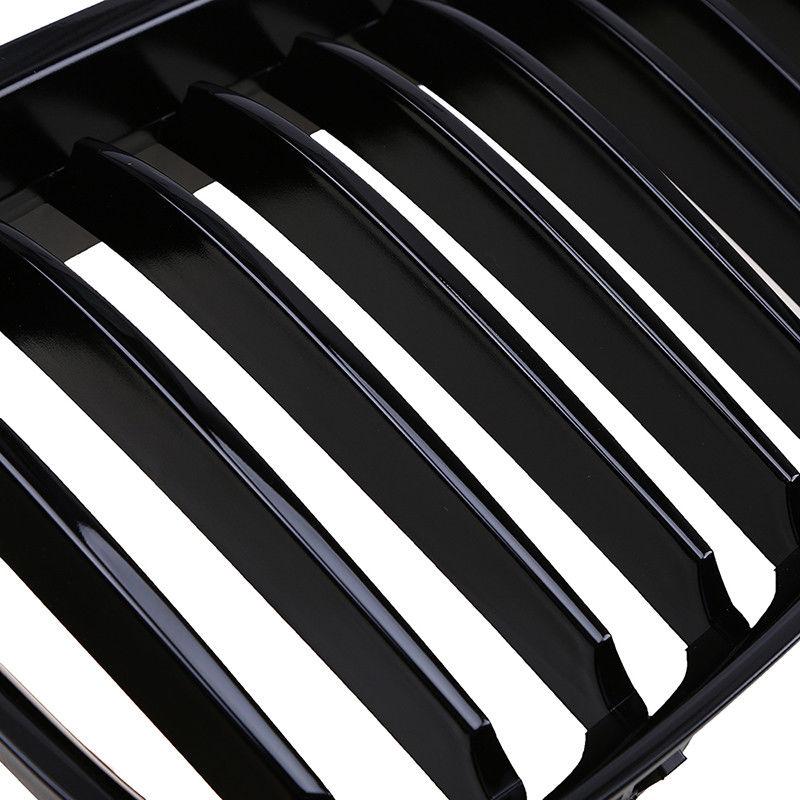 Car Front Bumper Kidney Grille Grill Fit For BMW 5 Series GT F07 2010 2011 2012 2013 2014 2015 ABS Modified Part