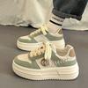Casual Shoes 22 Spring New Thick-soled Soft-soled Ins Board Shoes