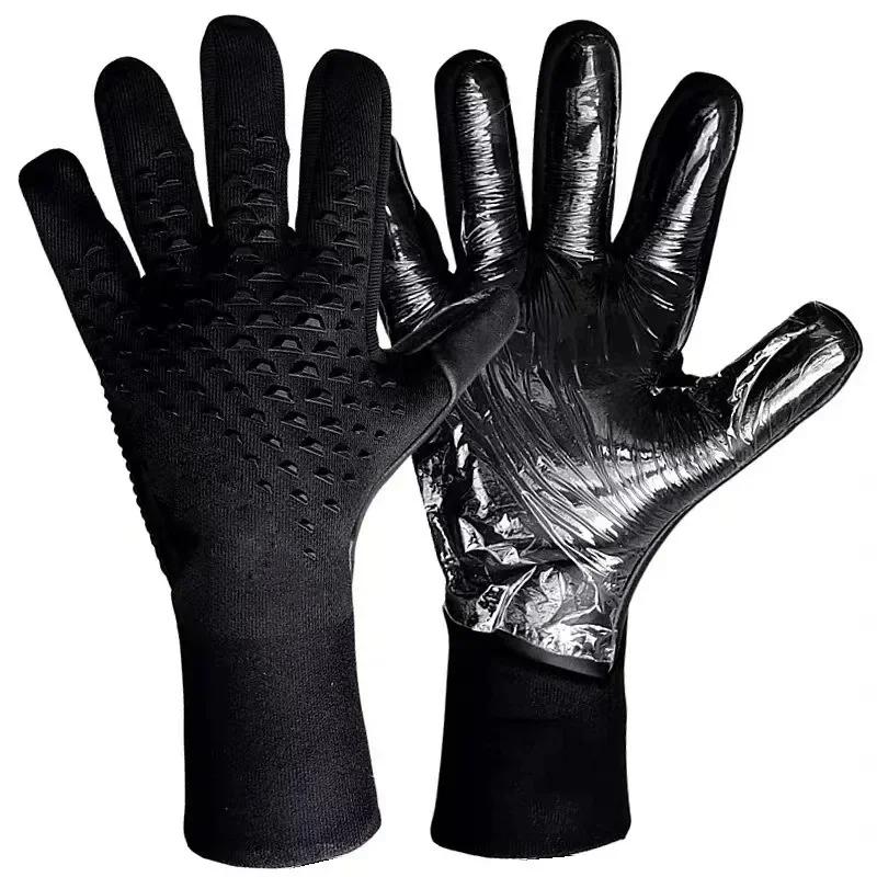 

ГОРЯЧИЕ Детские Взрослые Латексные Футбольные Вратарские Перчатки Футбольные Тренировочные Перчатки Противоскользящие Износостойкие Защита Запястья Вратарские Перчатки Size 10 чёрный