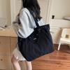 Casual Women's Totes Bag Solid Color Commuting Handbag Fashion Nylon Shoulder Bag  Bucket Bag