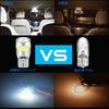 LTONXEN T10 LED Super Bright with 19 LED Omnidirectional LED Room DC for Car License Lamps of White, Lens, 6500K, Non-Polar, Chips, 360° Beam, Lamp,