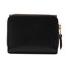 Coach Trifold Wallet 10 Short Leather Clutch Wallet Women's Dark Brown