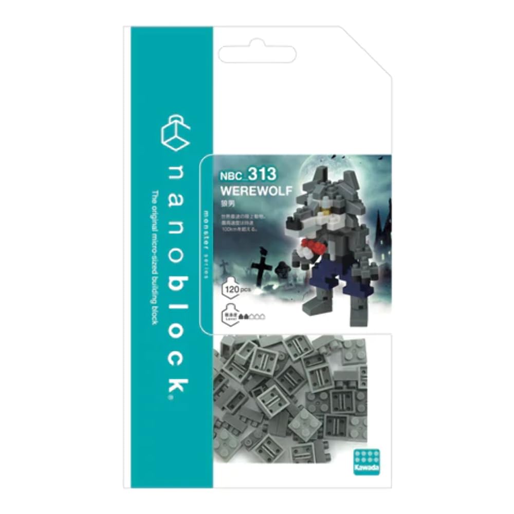 Kawada Nanoblock Wilkołak NBC_313
