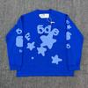 T-shirt Unisex con Stampa di Lettere in Schiuma Hip Hop Euro-Americano: Scollo Rotondo, Manica Corta, Design alla Moda