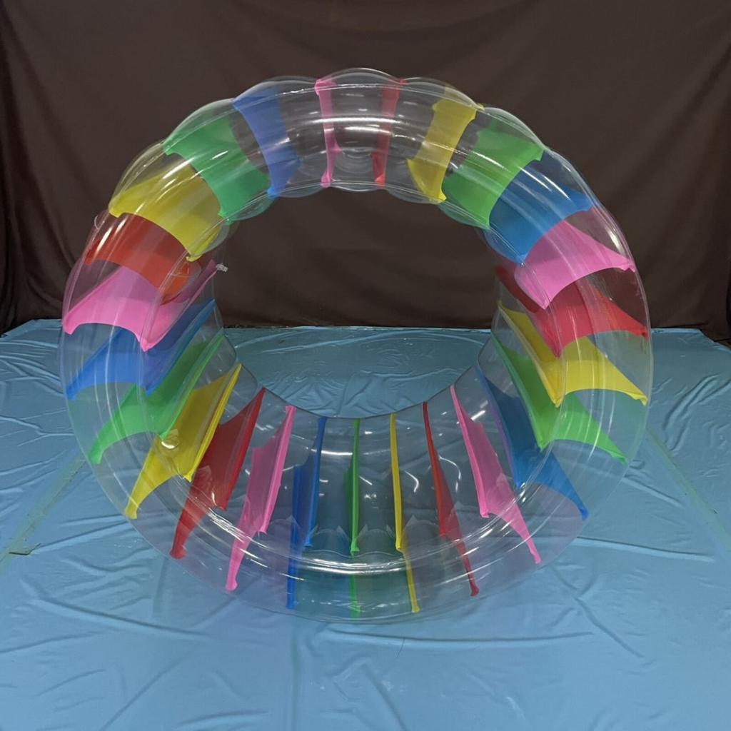PVC Inflatable Water Roller Inflatable Portable Water Color Tube Swimming Pool Play Water