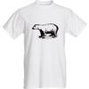 Polar Bear Sketch T-Shirt - Animal Tee - Canada Clothing