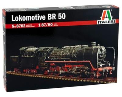 Platz Italeri Deutsche Dampflokomotive BR50 Plastikmodell IT8702 1/87(HO)