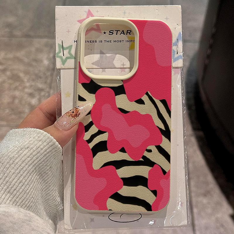 Vintage Floral Leopard Print Pattern Phone Case For iPhone 17 16 15 14 13 12 11 Pro Max XS X XR Plus 17 Air 16 15 Soft Cover
